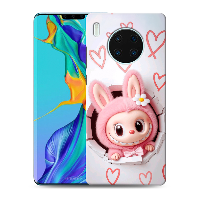 Силиконовый чехол на Huawei Mate 30 Pro с принтом Labubu Лабубу Силиконовый чехол на Huawei Mate 30 Pro с принтом Labubu Лабубу