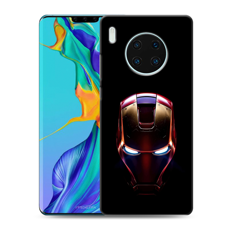 Пластиковый чехол на Huawei Mate 30 Pro с принтом IronMan Железный человек Пластиковый чехол на Huawei Mate 30 Pro с принтом IronMan Железный человек