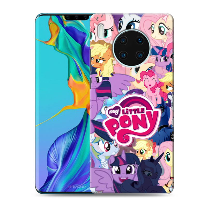 Силиконовый чехол на Huawei Mate 30 Pro с принтом My little pony Дружба чудо Силиконовый чехол на Huawei Mate 30 Pro с принтом My little pony Дружба чудо