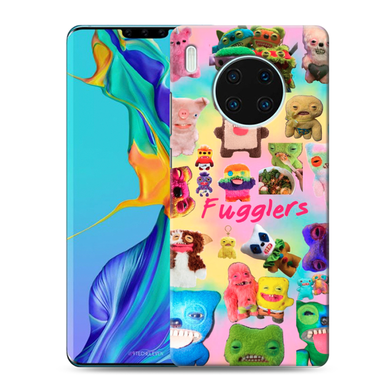 Силиконовый чехол на Huawei Mate 30 Pro с принтом Флагер Fuggler Силиконовый чехол на Huawei Mate 30 Pro с принтом Флагер Fuggler