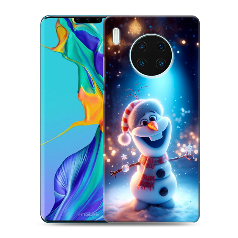 Силиконовый чехол на Huawei Mate 30 Pro с принтом Новый год Силиконовый чехол на Huawei Mate 30 Pro с принтом Новый год