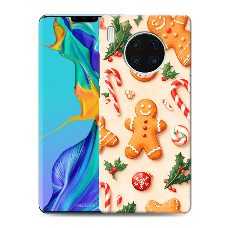 Пластиковый чехол на Huawei Mate 30 Pro с принтом Новый год Пластиковый чехол на Huawei Mate 30 Pro с принтом Новый год