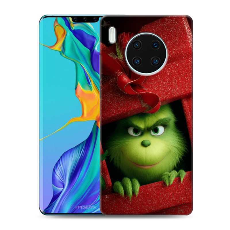 Силиконовый чехол на Huawei Mate 30 Pro с принтом Новый год Силиконовый чехол на Huawei Mate 30 Pro с принтом Новый год
