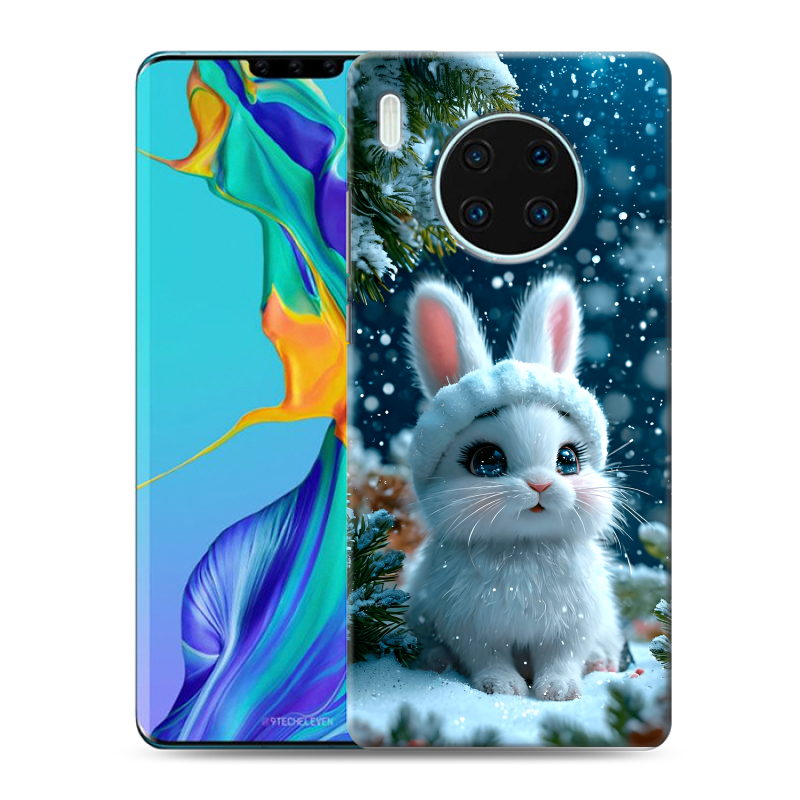 Силиконовый чехол на Huawei Mate 30 Pro с принтом Новый год Силиконовый чехол на Huawei Mate 30 Pro с принтом Новый год