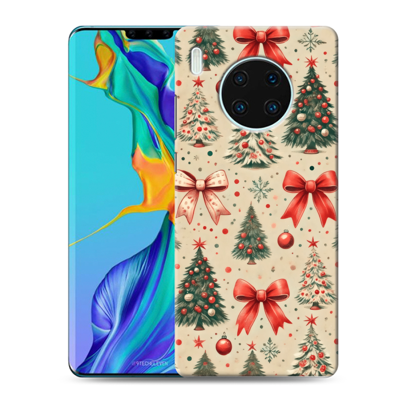 Силиконовый чехол на Huawei Mate 30 Pro с принтом Новый год Силиконовый чехол на Huawei Mate 30 Pro с принтом Новый год