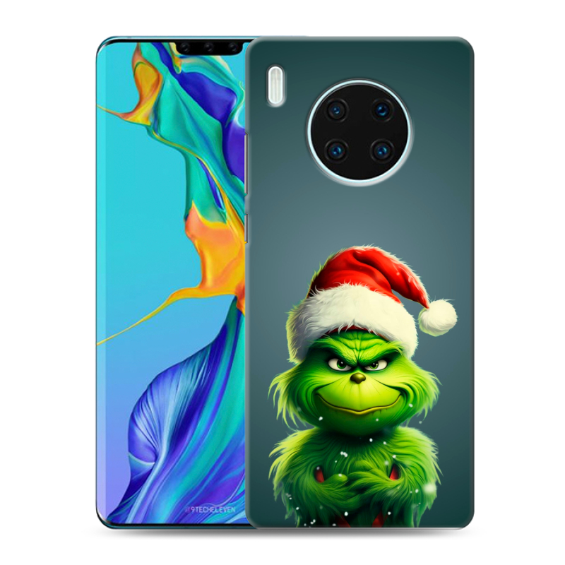 Силиконовый чехол на Huawei Mate 30 Pro с принтом Новый год Силиконовый чехол на Huawei Mate 30 Pro с принтом Новый год