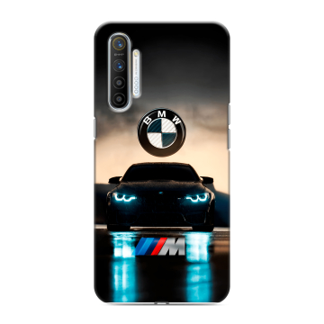 Силиконовый противоударный чехол на Realme XT с принтом БМВ BMW Силиконовый противоударный чехол на Realme XT с принтом БМВ BMW