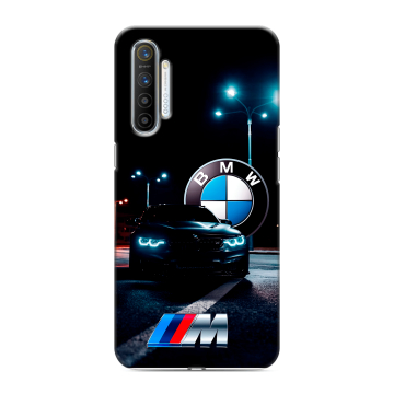 Силиконовый противоударный чехол на Realme XT с принтом БМВ BMW Силиконовый противоударный чехол на Realme XT с принтом БМВ BMW
