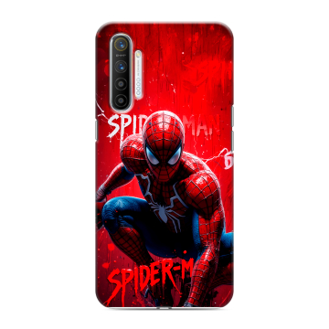 Силиконовый противоударный чехол на Realme XT с принтом Spiderman Человек паук Силиконовый противоударный чехол на Realme XT с принтом Spiderman Человек паук