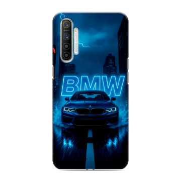Силиконовый противоударный чехол на Realme XT с принтом BMW БМВ Силиконовый противоударный чехол на Realme XT с принтом BMW БМВ