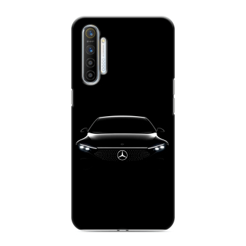 Силиконовый противоударный чехол на Realme XT с принтом Mercedes Мерседес Силиконовый противоударный чехол на Realme XT с принтом Mercedes Мерседес