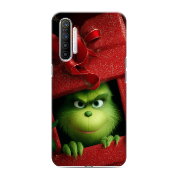 Силиконовый противоударный чехол на Realme XT с принтом Новый год