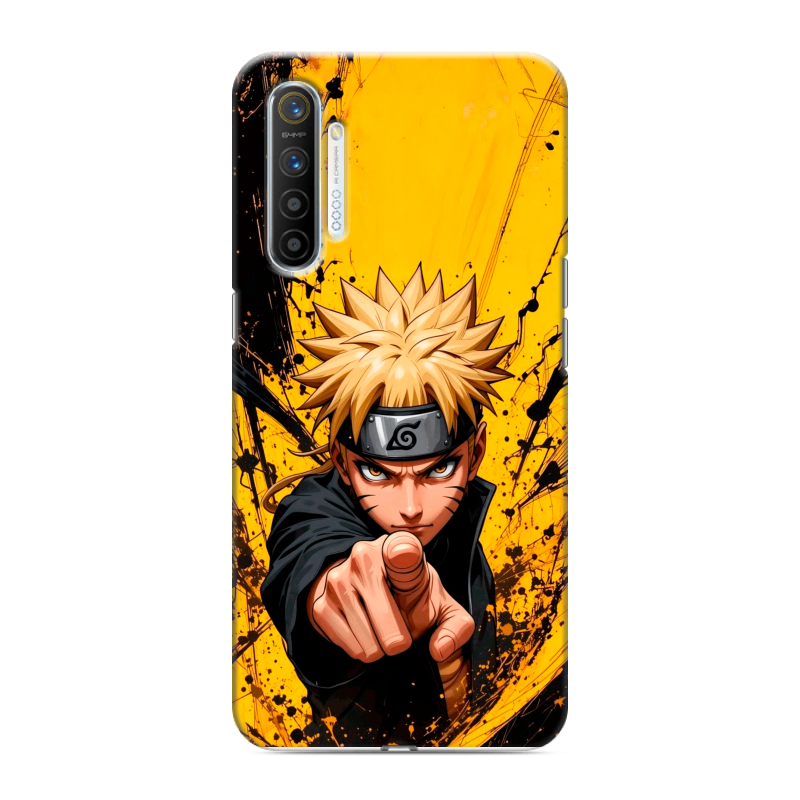 Силиконовый противоударный чехол на Realme XT с принтом Naruto Наруто Силиконовый противоударный чехол на Realme XT с принтом Naruto Наруто