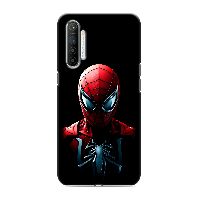 Силиконовый противоударный чехол на Realme XT с принтом Spiderman Человек паук Силиконовый противоударный чехол на Realme XT с принтом Spiderman Человек паук