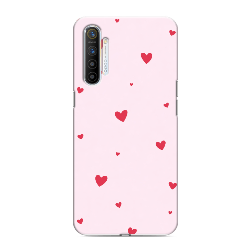 Силиконовый противоударный чехол на Realme XT с принтом для девочек Силиконовый противоударный чехол на Realme XT с принтом для девочек