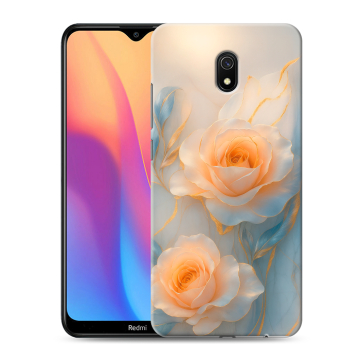 Силиконовый противоударный чехол на Xiaomi RedMi 8A с принтом Женский Силиконовый противоударный чехол на Xiaomi RedMi 8A с принтом Женский