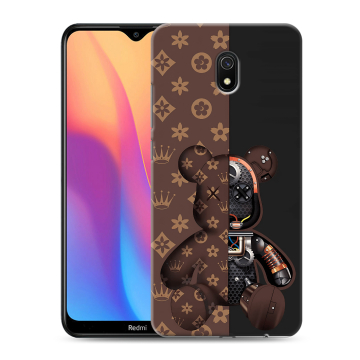 Силиконовый противоударный чехол на Xiaomi RedMi 8A с принтом Луи робот Силиконовый противоударный чехол на Xiaomi RedMi 8A с принтом Луи робот