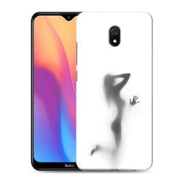 Силиконовый противоударный чехол на Xiaomi RedMi 8A с принтом Силуэт Силиконовый противоударный чехол на Xiaomi RedMi 8A с принтом Силуэт