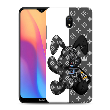 Силиконовый противоударный чехол на Xiaomi RedMi 8A с принтом Луи робот Силиконовый противоударный чехол на Xiaomi RedMi 8A с принтом Луи робот