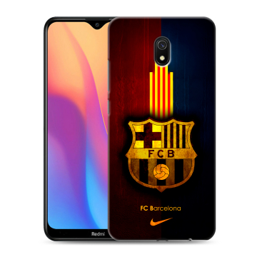 Силиконовый противоударный чехол на Xiaomi RedMi 8A с принтом Барселона Barcelona Силиконовый противоударный чехол на Xiaomi RedMi 8A с принтом Барселона Barcelona