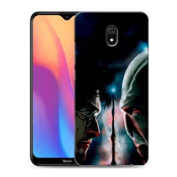 Силиконовый противоударный чехол на Xiaomi RedMi 8A с принтом Гарри Поттер Harry Potter