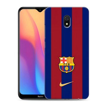 Силиконовый противоударный чехол на Xiaomi RedMi 8A с принтом Барселона Barcelona Силиконовый противоударный чехол на Xiaomi RedMi 8A с принтом Барселона Barcelona