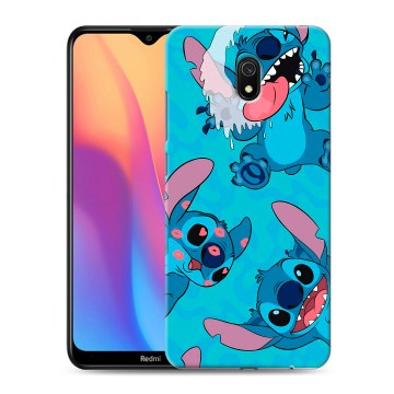 Силиконовый противоударный чехол на Xiaomi RedMi 8A с принтом Лило и Стич Силиконовый противоударный чехол на Xiaomi RedMi 8A с принтом Лило и Стич