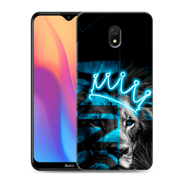 Силиконовый противоударный чехол на Xiaomi RedMi 8A с принтом Король лев Силиконовый противоударный чехол на Xiaomi RedMi 8A с принтом Король лев