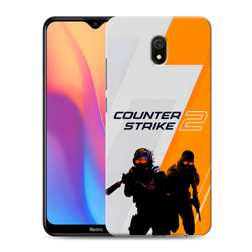 Силиконовый противоударный чехол на Xiaomi RedMi 8A с принтом Counter Strike Силиконовый противоударный чехол на Xiaomi RedMi 8A с принтом Counter Strike