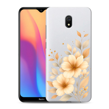 Силиконовый противоударный чехол на Xiaomi RedMi 8A с принтом для девушки Силиконовый противоударный чехол на Xiaomi RedMi 8A с принтом для девушки