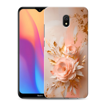 Силиконовый противоударный чехол на Xiaomi RedMi 8A с принтом женский Силиконовый противоударный чехол на Xiaomi RedMi 8A с принтом женский