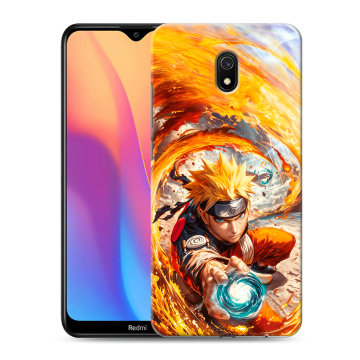 Силиконовый противоударный чехол на Xiaomi RedMi 8A с принтом Аниме Наруто Naruto Силиконовый противоударный чехол на Xiaomi RedMi 8A с принтом Аниме Наруто Naruto