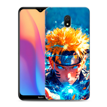 Силиконовый противоударный чехол на Xiaomi RedMi 8A с принтом Аниме Наруто Naruto Силиконовый противоударный чехол на Xiaomi RedMi 8A с принтом Аниме Наруто Naruto