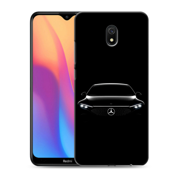 Силиконовый противоударный чехол на Xiaomi RedMi 8A с принтом Mercedes Мерседес Силиконовый противоударный чехол на Xiaomi RedMi 8A с принтом Mercedes Мерседес