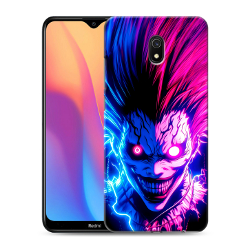 Силиконовый противоударный чехол на Xiaomi RedMi 8A с принтом Death note Тетрадь смерти Силиконовый противоударный чехол на Xiaomi RedMi 8A с принтом Death note Тетрадь смерти