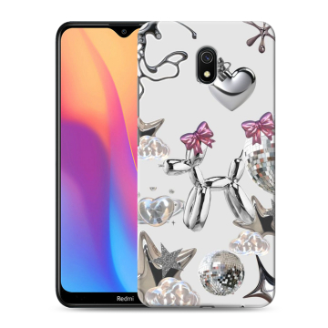 Силиконовый противоударный чехол на Xiaomi RedMi 8A с принтом Y2K Силиконовый противоударный чехол на Xiaomi RedMi 8A с принтом Y2K