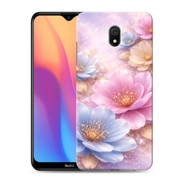 Силиконовый противоударный чехол на Xiaomi RedMi 8A с принтом женский Силиконовый противоударный чехол на Xiaomi RedMi 8A с принтом женский