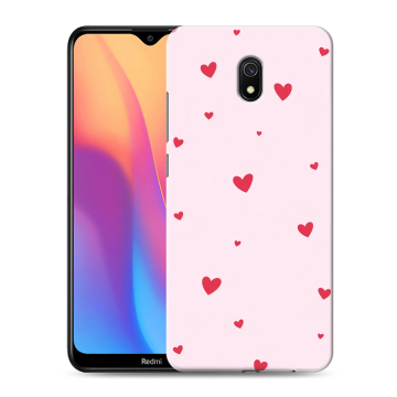 Силиконовый противоударный чехол на Xiaomi RedMi 8A с принтом для девочек Силиконовый противоударный чехол на Xiaomi RedMi 8A с принтом для девочек