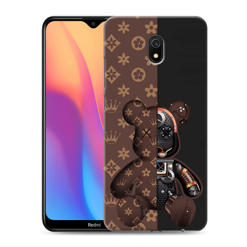 Силиконовый противоударный чехол на Xiaomi RedMi 8A с принтом Луи робот Силиконовый противоударный чехол на Xiaomi RedMi 8A с принтом Луи робот