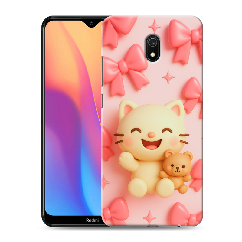 Пластиковый чехол на Xiaomi RedMi 8A с принтом для девочек Пластиковый чехол на Xiaomi RedMi 8A с принтом для девочек