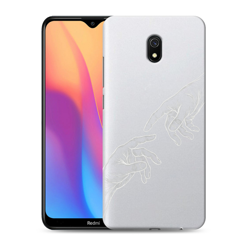 Пластиковый чехол на Xiaomi RedMi 8A с принтом Сотворение мира Пластиковый чехол на Xiaomi RedMi 8A с принтом Сотворение мира
