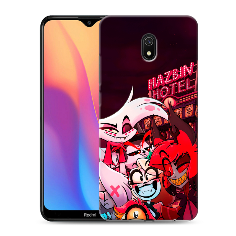 Пластиковый чехол на Xiaomi RedMi 8A с принтом Hazbin Hotel Отель Хазбин Пластиковый чехол на Xiaomi RedMi 8A с принтом Hazbin Hotel Отель Хазбин