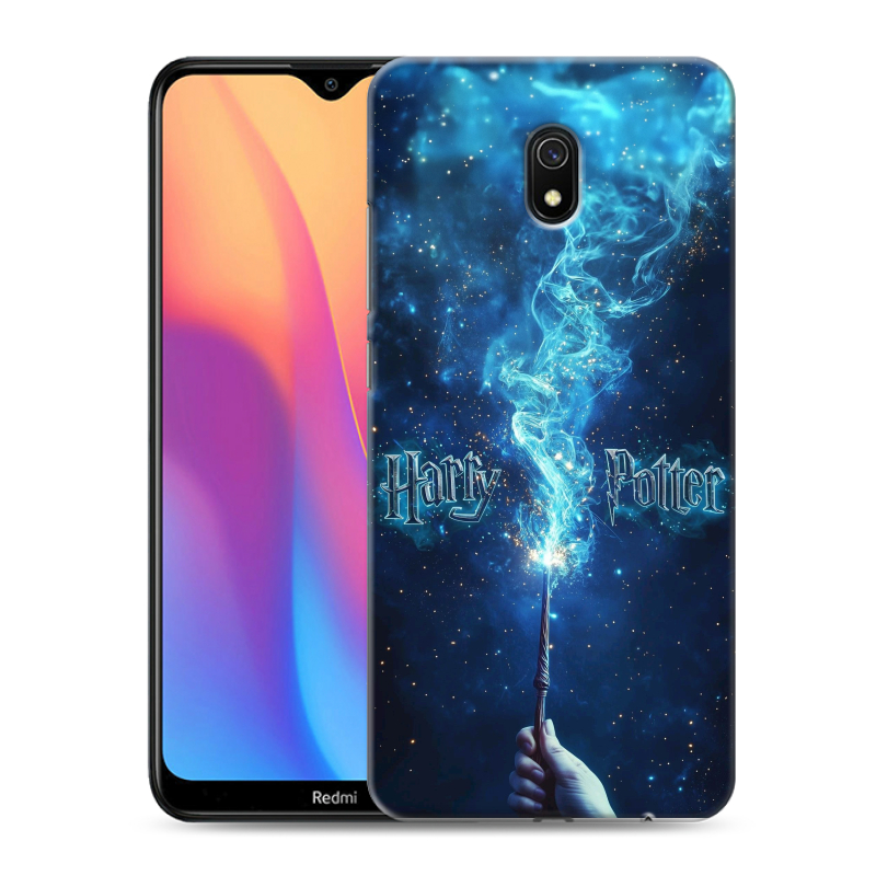 Пластиковый чехол на Xiaomi RedMi 8A с принтом Harry Potter Гарри Поттер Пластиковый чехол на Xiaomi RedMi 8A с принтом Harry Potter Гарри Поттер