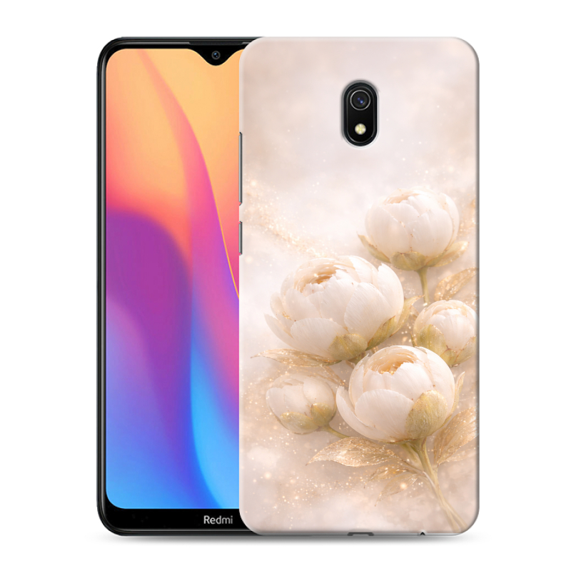 Пластиковый чехол на Xiaomi RedMi 8A с принтом женский Пластиковый чехол на Xiaomi RedMi 8A с принтом женский