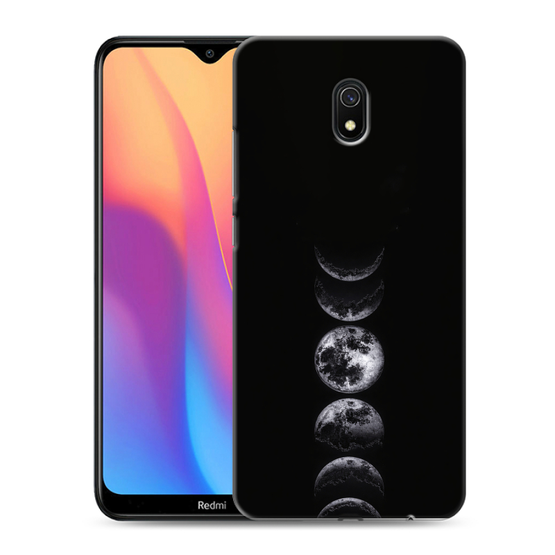 Силиконовый противоударный чехол на Xiaomi RedMi 8A с принтом женский Силиконовый противоударный чехол на Xiaomi RedMi 8A с принтом женский
