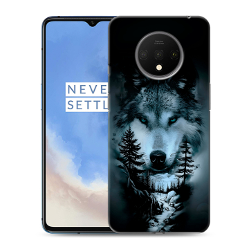 Силиконовый чехол на OnePlus 7T с принтом Лесной волк Силиконовый чехол на OnePlus 7T с принтом Лесной волк