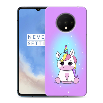 Силиконовый чехол на OnePlus 7T с принтом Единорог Силиконовый чехол на OnePlus 7T с принтом Единорог