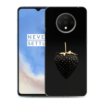 Силиконовый чехол на OnePlus 7T с принтом Черная клубника Силиконовый чехол на OnePlus 7T с принтом Черная клубника