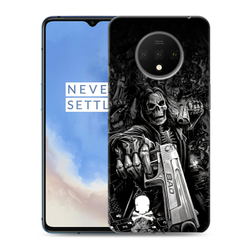 Силиконовый чехол на OnePlus 7T с принтом Скелет Силиконовый чехол на OnePlus 7T с принтом Скелет