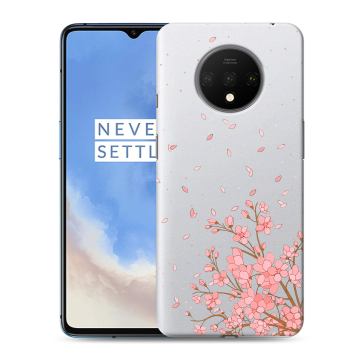 Силиконовый чехол на OnePlus 7T с принтом Ветка сакуры